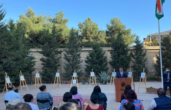 The Embassy celebrated Teachers Day 2021. The event was attended by leading teachers of Indian origin and members of the Indian diaspora and friends of India in Azerbaijan.